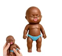 1 Piece Pinch the Character 12CM,Sensory Fidget for Stress Relief,Cute Stress Relief,Durable and Not Easy to Deform,For Classroom Prizes Party Favors to Help(Black)
