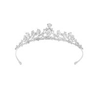 1 Piece Princess Crown, Women's Rapunzel Costume, Bridal Crown, Fairy Silver Tiara, Women's Carnival Silver Crown
