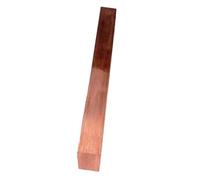 1 Piece Pure Copper Rectangular Solid Metal Sheet, T2 Red Copper Flat Square Bar Plate Strip 8inches Long(15x20x200mm)