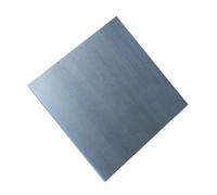 1 Piece Quench Manganese Steel Belt Square Sheet, 65MN Spring Steel Board Durability Strip for Mechanical(2x100x100mm)
