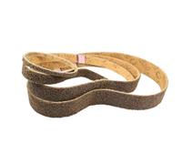 1 Piece Red/Grey Non-woven Nylon Abrasive Tape, Coarse Grinding to Fine Polishing Sanding Belt(Brown P150,915 x 100 mm)