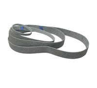 1 Piece Red/Grey Non-woven Nylon Abrasive Tape, Coarse Grinding to Fine Polishing Sanding Belt(Grey P600,915 x 100 mm)