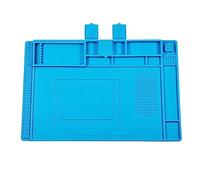 1 Piece Resistant Silicone Soldering Mat Anti Static Magnetic Electronic Repair Work Mat for Workbench,Cell Phone Laptop Repair