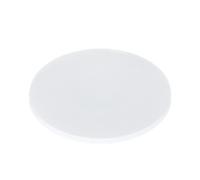 1 piece Round Silicone Rubber Sheet Seal Gasket, White Solid Flat Pad Dia 10mm-150mm for Desk Decoration(25MM*5MM)