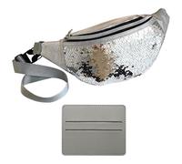 1 Piece Sequin Shoulder Bag, 1 Small Card Bag, Creative And Fashionable, Adjustable Shoulder Straps, Multi-Function Storage, And Women'S Casual Bag.