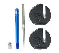 1 Piece Sharpening Stick and 2 Pieces Knife Sharpener, Portable Knife Sharpener, Sanding Tool, Small Sharpening Tool, Manual Knife Sharpener