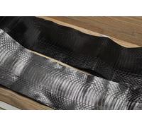 1 Piece Shiny Black Genuine Natural Snakeskin Leather DIY Fabric Handicraft Leather for Handbags Belts Rare Snake Skin 90-120cm