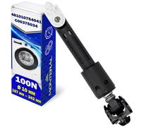 1 Piece Shock Absorber for Washing Machine 100N Ø 10 mm Length 157 mm - 242 mm with the Original Code 481010754041 for Whirlpool C00375034 for Indesit - Garantie de 10 Ans - MONTERAL