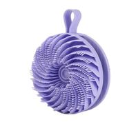 1 Piece Silicone Body Scrubber, Dual-Sided Silicone Loofah for Shower, Exfoliating Body Brush Buffer Scrubber for Men and Women for All Skin, Fast-Drying Scalp Massager Lather WellEasy to Clean