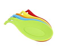 1 Piece Silicone Heat Resistant Spoon Fork Mattress Rest Utensil Spatula Holder Kitchen Tool