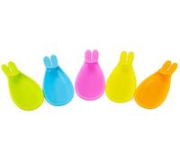 1 Piece Silicone Tea Bag Holder, Cute Rabbit Shaped Tea Bag Holder, Tea Bag Tray, Wine Cup Marker, Drink Marker, Cup Bowl, Cup Holder, Chopstick Pillow, Cup Decoration