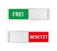 1 Piece Sliding Sign, Magnetic Sign, Sliding Display, Free-Occupied Sign, Adhesive Sign, Toilet Waiting Room Decoration