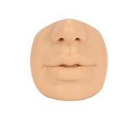 1 Piece Soft Flexible Silicone Flesh Color Human Body Models Puncture Display Tool Nose Ear Mouth Tongue Wearing Tools(Style 8 Men)