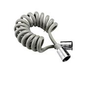 1-piece Spring Flexible Shower Hose Suitable for Water Pipes, Toilets, Bidets, Spray Guns, Telephone Lines, Water Pipes, Hoses, Bathroom Accessories(F)
