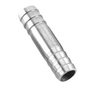 1 Piece SS304 Pagoda Hose Connector, Straight Eblow T Y Cross Type Pipe Fitting for Oil Transfer Systems(Red,18mm)