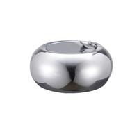 1 Piece Stainless Steel Ashtray, Ashtray With Lid, Cigarette, Cigar Ashtray, Large Capacity Ashtray, Reusable Ashtray, Windproof, Fireproof And Odorproof, Suitable For Indoor And Outdoor Use