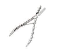1 Piece Stainless Steel Hair Pliers Hair Extensions Pliers Multi-function Styling Tool for Wig Making