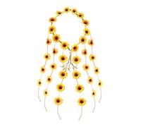 1 Piece Sunflower Headband, Floral Hair Accessories, Women's Garland, Performance Accessories, Prom Headband, Suitable for Stage Performances, Birthdays, Parties, Carnivals, Etc