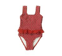 1-piece swimsuit with stitches and baby uv protection Playshoes Rouge 6/12 mois