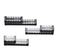 1 Piece TB15/25 Barrier Screw Terminal Block TB Series Wire Connector 600V 15A 25A 3/4/6/8/10/12 Positions(TB2512)
