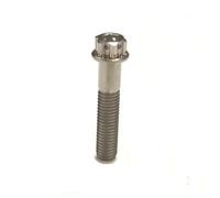 1 piece Titanium Alloy Flange Head Torx Screw Bolt M8x35/40mm M10*25 * 1.25mm GR5 for Road Motorcycle Scooter(25mm,M10)
