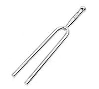 1 Piece Tuning Fork Standard A 440Hz Tuning Fork Musical Instruments Violin Guitar Tuner Device, Silver