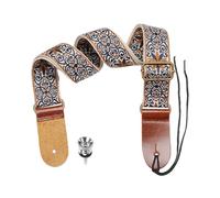 1 Piece Ukulele Strap, Ukulele Accessories, Vintage Patterned Shoulder Strap, Adjustable Strap.