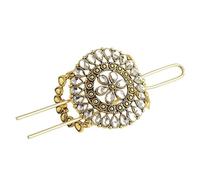1 Piece Vintage Hair Pin Celtic Hairpin Hair Sticks Hair Sticks Hair Updo Hair Accessories Hair Holder Clips Headdress Hair Clips for Women and Women, White A