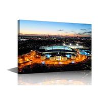 1 Piece Wall Art Decor Print on Canvas Etihad Manchester City Stadium Picture for Home Decoration Wall Decor Ready to Hang 40x 60cm
