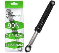 1 Piece Washing Machine Shock Absorber 90N Ø11/11 mm 190/287 mm with Original Code 2810430100 2816870400 2816870800 for Beko for Arcelic - Warranty 5 Years - ONIX TECH