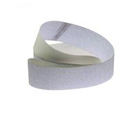 1 Piece White Dry Sanding Belt, Anti-clogging Soft Sanding Cloth P1000 P1200 P1500 for Wood Aluminum(P1500,686x50mm)