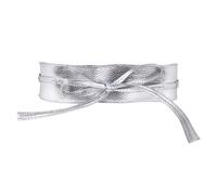 1 Piece Women's Belt, Women's Silver Belt, Women's Wide Belt, Bow Belt, Leather Belt, Dress Belt, Clothing Accessories, Women's Elastic Belt