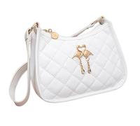1 Piece Women'S Shoulder Bag, Simple And Versatile Shoulder Bag, White Shoulder Bag, Fashionable Shoulder Bag, Pu Leather Shoulder Bag.