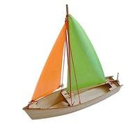 1 Piece Wooden 3D Puzzle DIY Assembly Sailboat Sailing Boat Model Jigsaw Toys