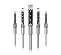 1 piece woodworking twist square drill spiral mortise chisel extended saw woodworking tools(9.5MM)