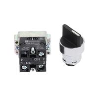 1 piece XB2 rotary switch 22mm 2/3 position NO/NC self-locking rotary switch 10A/415V XB2-BD33 XB2-BD21 XB2-BD25(BD25)