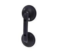 1 Pieces Bathroom Shower Grab Bar,Suction Cup Shower Handle,Black Supporting Balance Handrails,for Bathtub Toilet