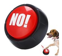 1 Pieces Yes No Buzzer Buttons - 9 Cm Yes No Maybe Sorry Button,Buzzer Game,Yes No Sound Button,Answer Buzzers,Multi-function Communication Button,Communication Buzzer,For Pet Interactive,Classrooms