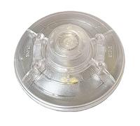 1 Pin 2A 250V Clear Foot Switch with Screw Contacts Lamp Switch