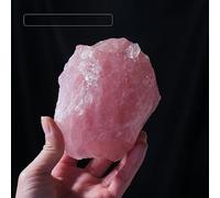 1 Pink Large Piece of Natural Crystal raw Stone Weighing About 200-300g, Aromatherapy Stone Expansion Stone Large Piece of Natural Stone Home Decoration Ornament