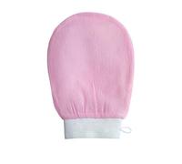 1 Pink NEW Viscose Exfoliating Gloves Facial Spa Gloves Bath Towel Turkish Bath Bath