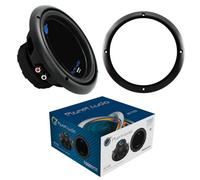 1 Planet Audio AC10D Subwoofer 25 cm 250 mm 10 inches, 750 Watts rms and 1500 Watts Max, Double Coil DVC Dual Coil 4 Ohm, for Car or Speaker, 1 Piece + Mounting Ring