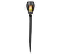 (1) Plastic Solar Powered 12 LED Garden Light Lamp
