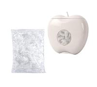 1 plastic wrap storage box, 100 food preservation bags, plastic food lid container, no punching storage bag storage box, wall-mounted large capacity design, suitable for kitchen (fashion gray)