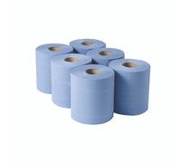 1-PLY BLU Cfeed Rolls 300MX175MM PK6
