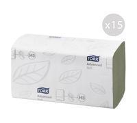 1 Ply Green Hand Towels for Dispenser - Box of 15 x 250 Sheets - Tork 290179