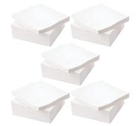 1 Ply - White Soft Easy Absorbing Facial Kids Multi fold Serviette are Disposable Paper Napkins Strong Square Tissue for Home Kitchen Dinner Beverage Restaurant Bar Party (27X30cm Unfolded) 500 sheets