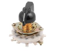 1 Pole 6/7/8/9/10 Position Band Rotary Switch Selector with Cap(1 Pole 6 Position)