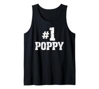 #1 Poppy Number One Funny No. 1 Tank Top