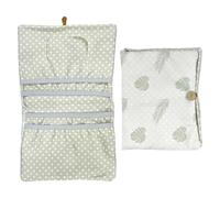 1 Portable Diaper Storage Bag, Foldable Handheld Sorting Bag, Stroller Storage Bag, Travel and Out Parenting Accessories.